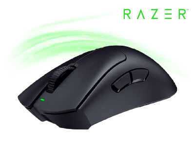 RAZER WIRELESS MOUSE DEATHADDER V3 PRO BLACK